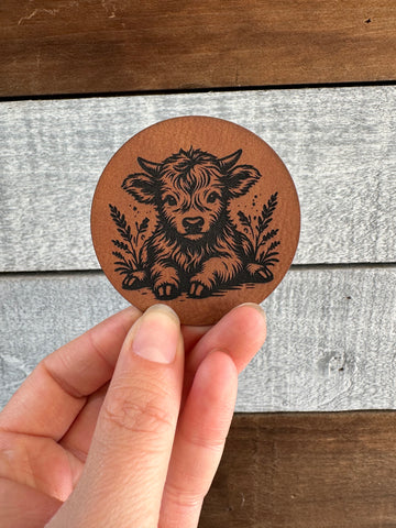 Highland Cow 1 Patch