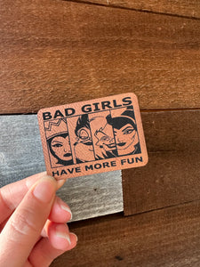 Bad Girls Patch