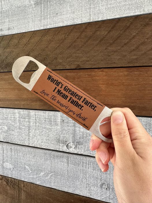 .Worlds Greatest Farter Engraved bottle opener