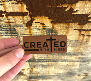 Created with purpose  SIDE pATCH