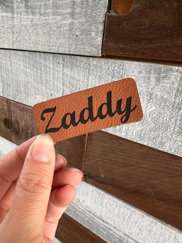 Zaddy SIDE patch