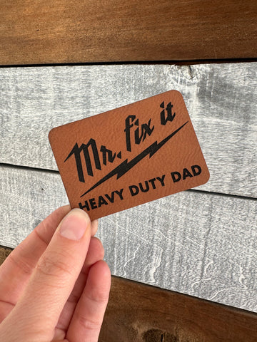 Mr. Fix It Patch