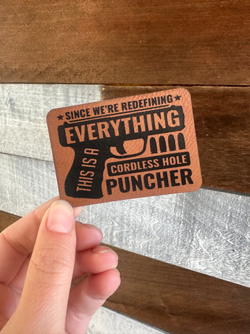 Identify cordless puncher Patch