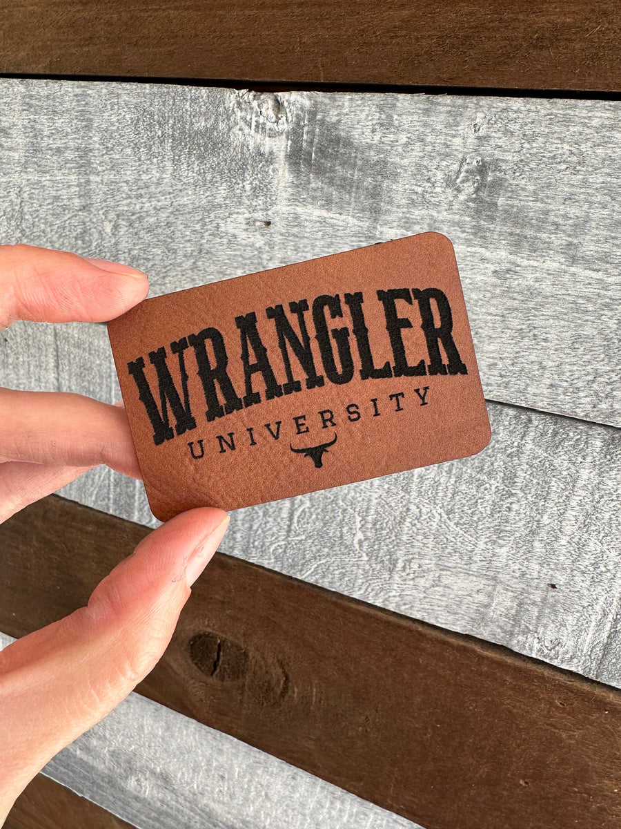 Wrangler University Patch – Shipping Dept