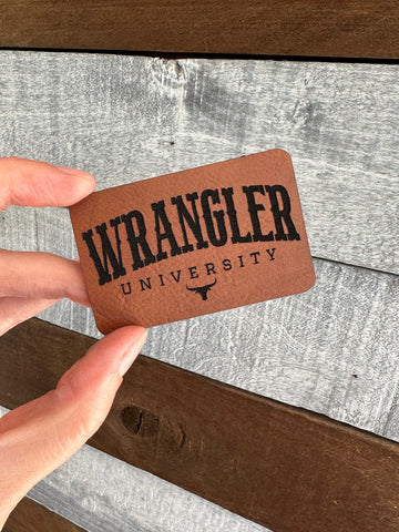 Wrangler University Patch