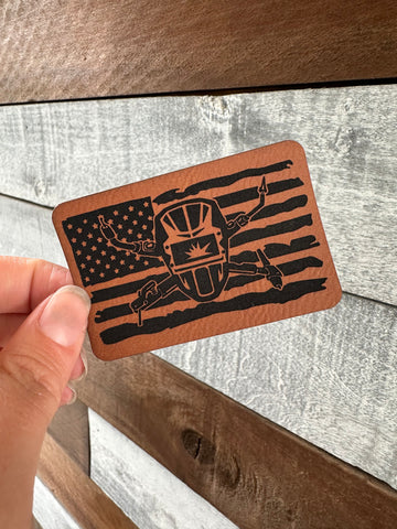 Welder Flag Patch