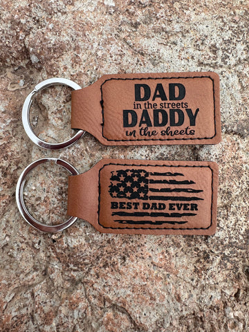 Engraved keychain
