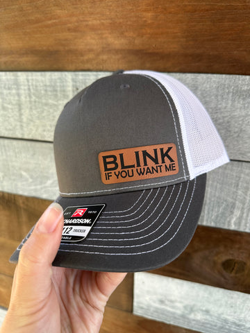 Blink if you want me side patch