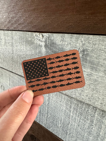 Fishing Flag Patch