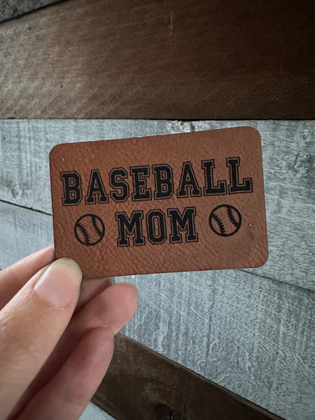 Baseball mom Patch