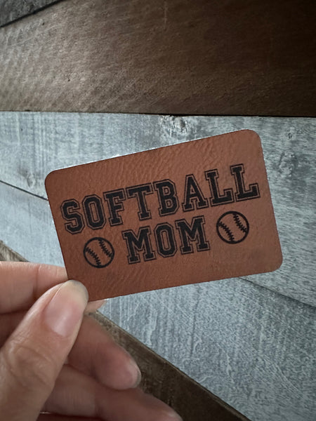 Softball mom Patch