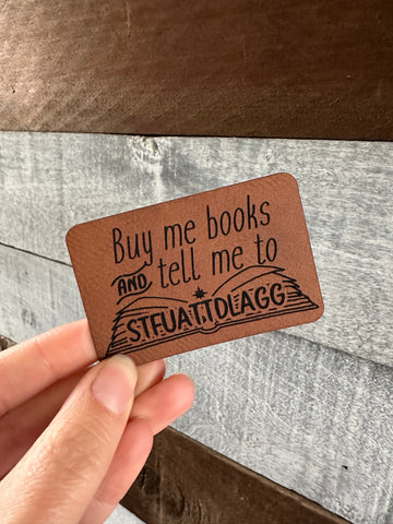 Buy me books Patch