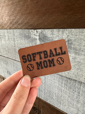 Softball mom Patch