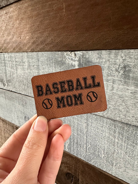 Baseball mom Patch