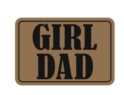 Girl Dad Patch