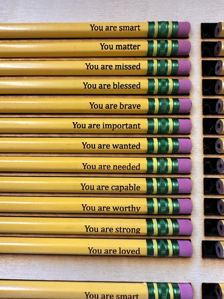 pre order "You Are" Pencil set (12 pencils in the set) TAT 3/4 days