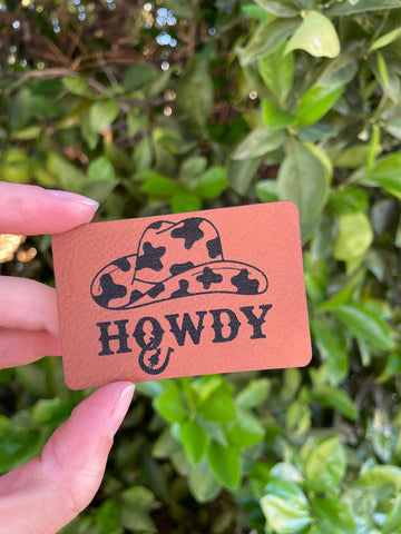 Howdy Hat patch