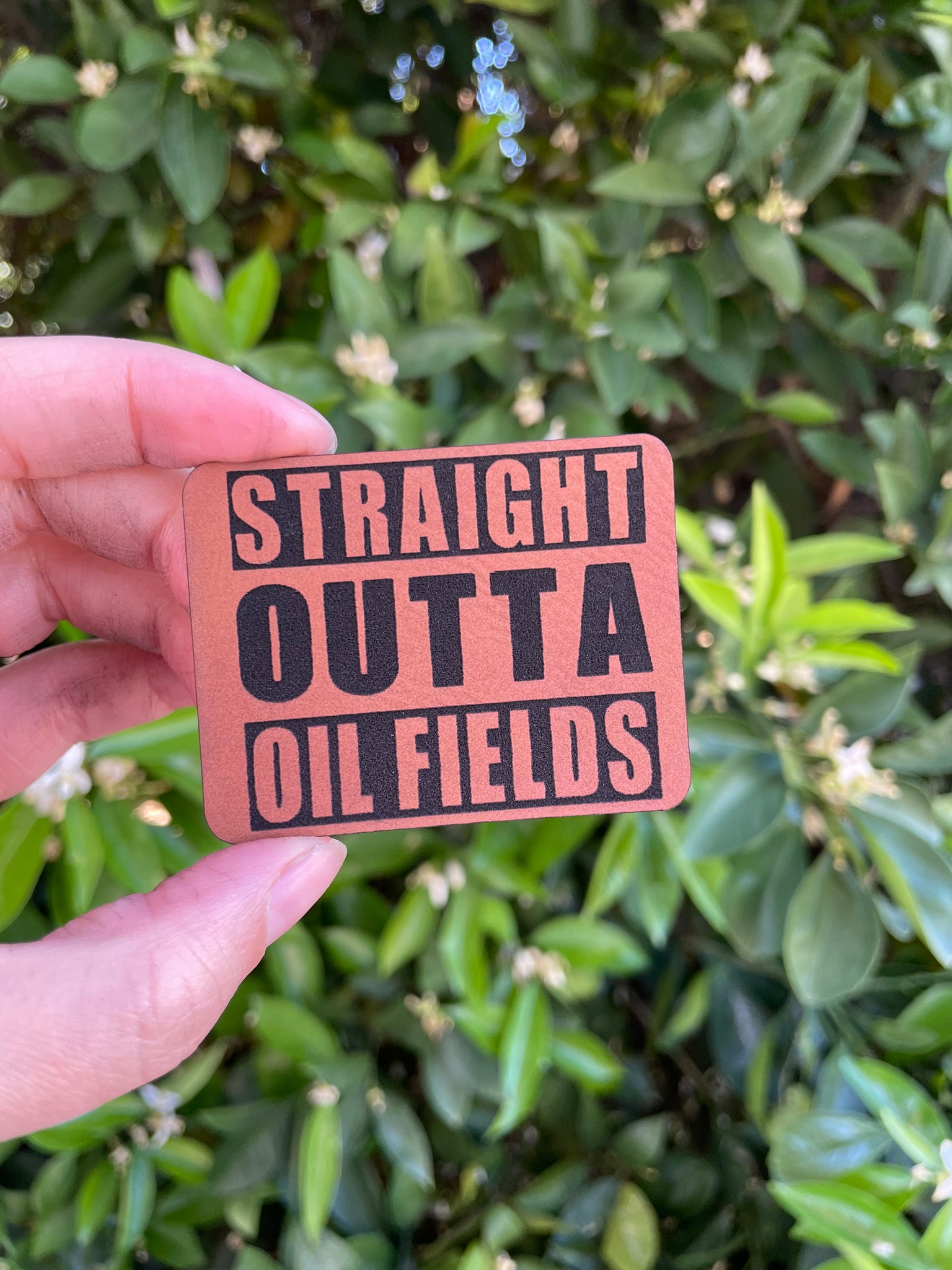 Straight outta oil fields